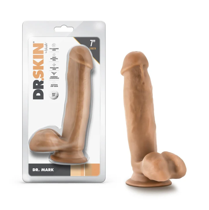 Dr. Skin – Dr. Mark – 7″ Dildo With Balls