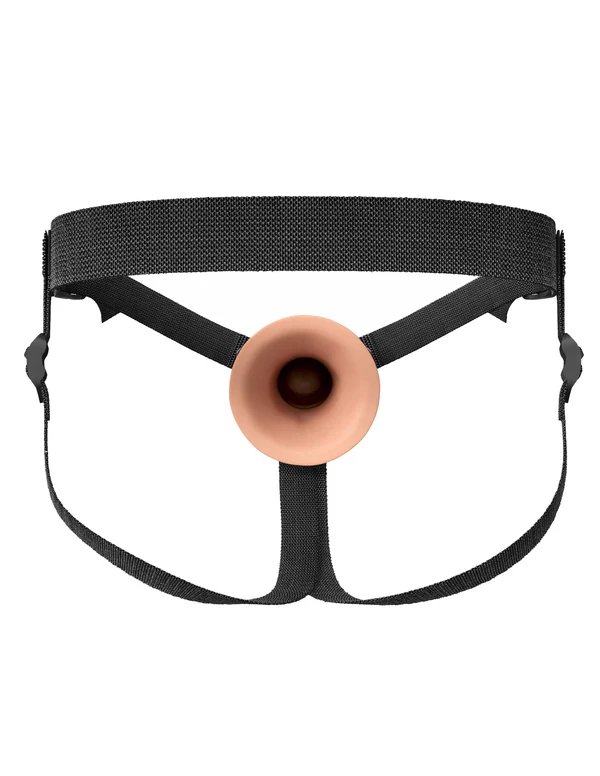 8" Hollow Silicone Strap-On - Image 5